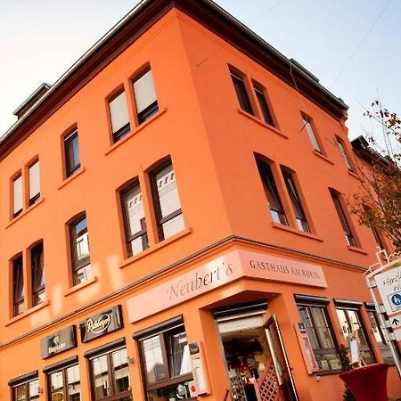 Neubert'S Gasthaus Am Rhein Lahnstein Exterior photo